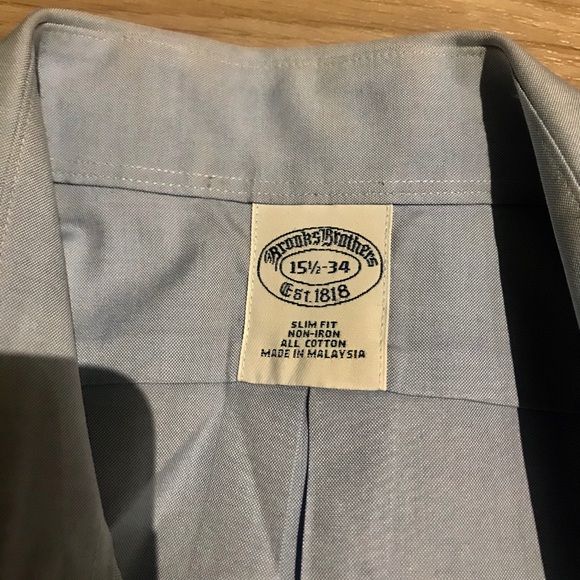 Brooks Brothers classic dress shirt button down - Picture 5 of 6